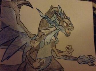 Red Nova Dragon Wallpaper Mega Charizard X By Scar