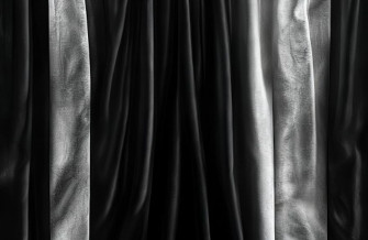 Black Curtain Wallpaper