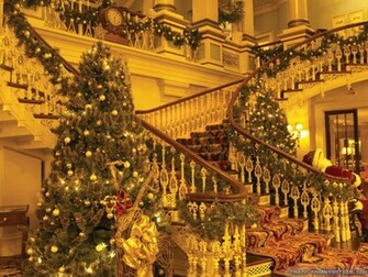 Victorian Christmas Wallpaper