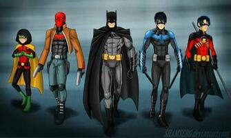 Batman And Sons By Shamserg