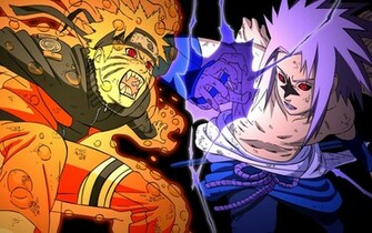 Naruto Vs Sasuke Uzumaki Uchiha Anime