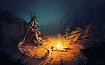 A Moment Of Rest By Neotheta Fur Affinity Dot Net