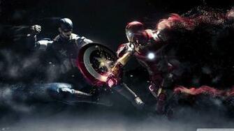 Captain America Vs Iron Man 4k HD Desktop Wallpaper For
