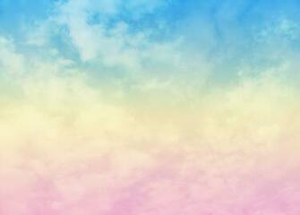 Colorful Cloud Texture By Jevi Joyce