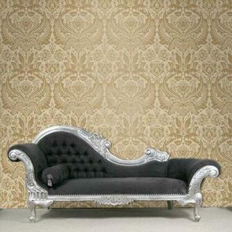 Grandeur Damask Wallpaper Gold And Cream Colour Image Hosted At