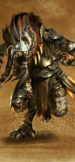 Might Magic Gnoll Hunter iPhone Xs Max Wallpaper