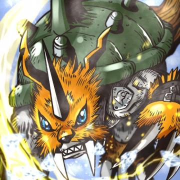Zudomon Digimon Adventure Zerochan Anime Image Board
