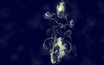 Ghost Rider Movie Bike Motorcycle Skull Wallpaper Best