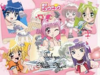 Tokyo Mew Puzzelstukjes Wallpaper