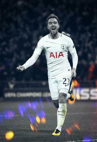Wallpaper Eriksen Tottenham HD Football