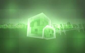 Minecraft Creeper Desktop Background