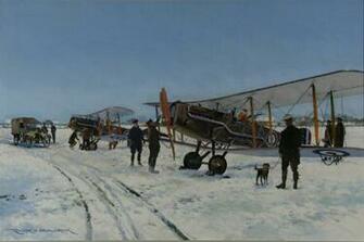 Wwi Aviation Art Wallpaper