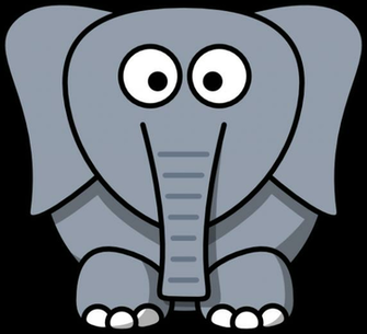 Cartoon Elephant Clip Art At Clker Vector Online