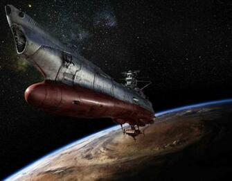 Battleship Yamato Anime Sci Fi Science Fiction Futuristic Spaceship