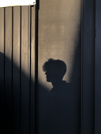 Aesthetic Shadow Picture Boy Wallpaper
