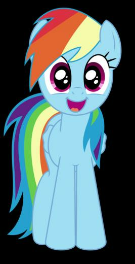 Artist Kuren247 Cute Dashabetes Happy Pegasus Pony