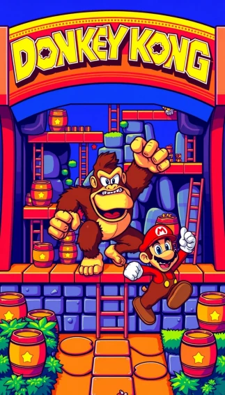 Donkey Kong Arcade Wallpaper