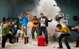 Jackass Explosion Stop Action HD Wallpaper