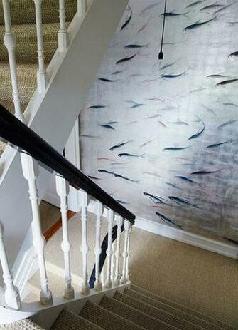 Fishing Finned Finds For Your Home De Gournay S Fishes Wallpaper