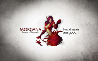 League Of Legends Wallpaper Morgana By Sevionfx On