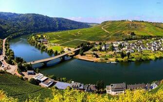 Bridge Over The River Bend Wallpaper World