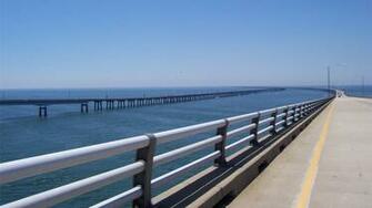 Chesapeake Bay Tunnel Bridge Pictures Wallpaper HD