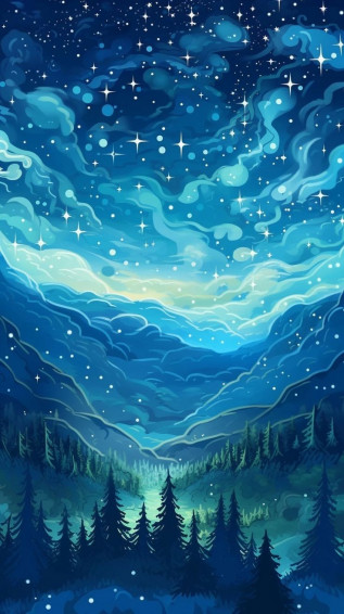 Nature Background Aesthetic In Anime Scenery Wallpaper