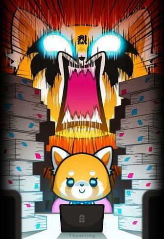 Aggretsuko Wallpaper Top Background