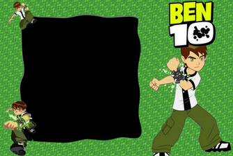 Ben HD Wallpaper Photo Frame Green Background