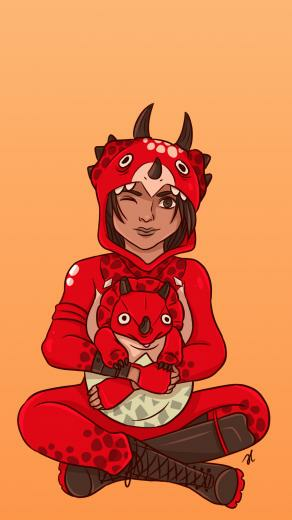 Tricera Ops From Fortnite The Hatchling Backpack Is Cutest