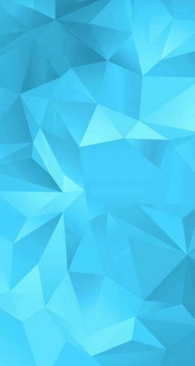 Simple Blue Fold Polygon Pattern iPhone Se Wallpaper