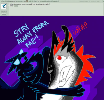 Ask Is Nine By Starchaeopteryx