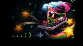 League Of Legends Arcade Sona Wallpaper By Psychovivi