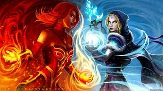 Dota Lina Vs Crystal Maiden