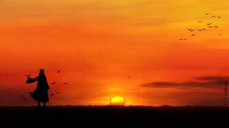 Itachi Uchiha Sunset Scenery HD Wallpaper Full Resolution