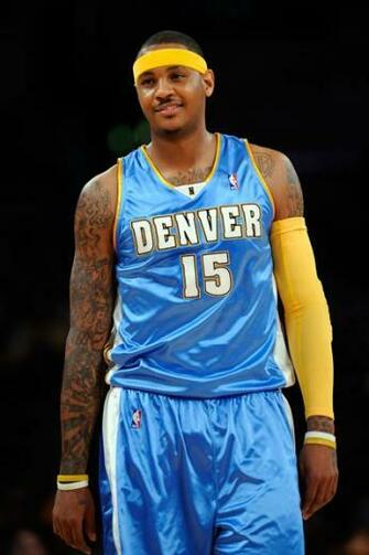Carmelo Anthony Nuggets Denver