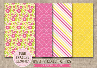 Erin Bradley Designs iPhone Wallpaper Are Now Available