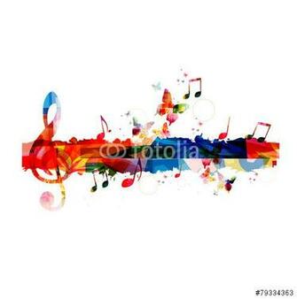 Colorful G Clef Background Im Genes De Archivo Y Vectores Libres