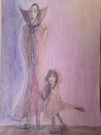Dracula And Mavis Hotel Transylvania By Clemce666