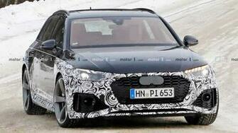 Audi Rs4 Avant Facelift Spied For The First Time