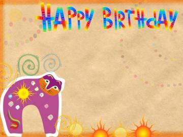 Congratulatory BirtHDay With A Funny Cat Powerpoint