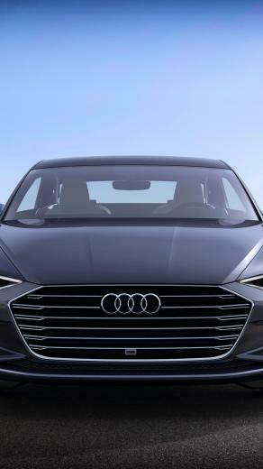 Audi A9 Prologue Front Silver Cars