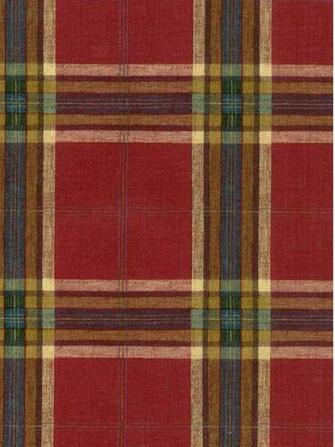 Masculine Plaid Wallpaper From The Book Raymond Waites Neo Vintage At