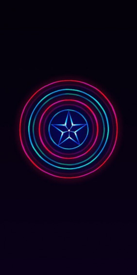 Captain America Shield iPhone Wallpaper