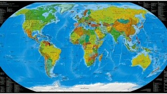 World Map Wallpaper High Quality And Resolution