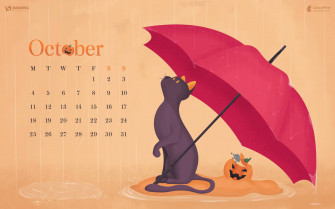 October Wallpaper
