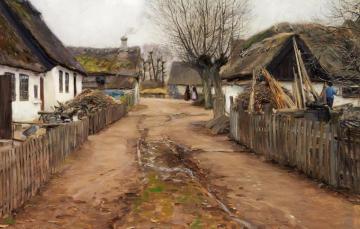 Wallpaper Danish Painter Realist Hans