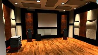 Home Theater Or Theatre Is A Built In Designed
