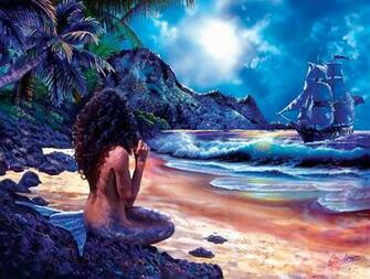 Mermaid Computer Wallpaper Desktop Background Id