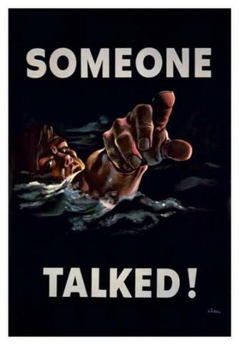 Someone Talked Usa Propaganda Posters World War Ii And Others
